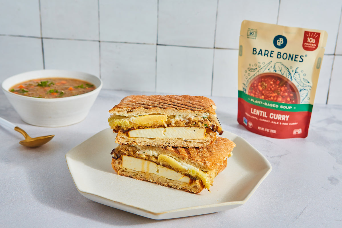 Paneer Tikka Panini
&ndash; Bare Bones