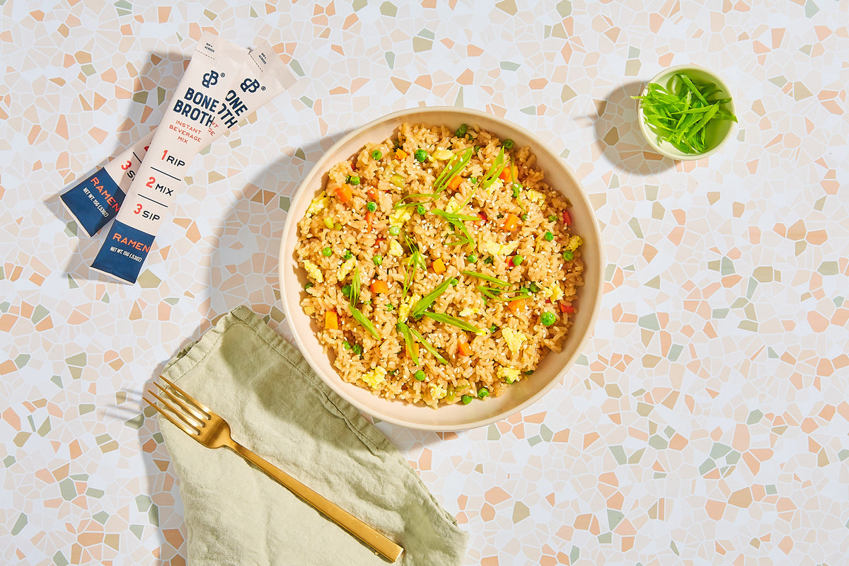 10minute Leftover Fried Rice Bare Bones