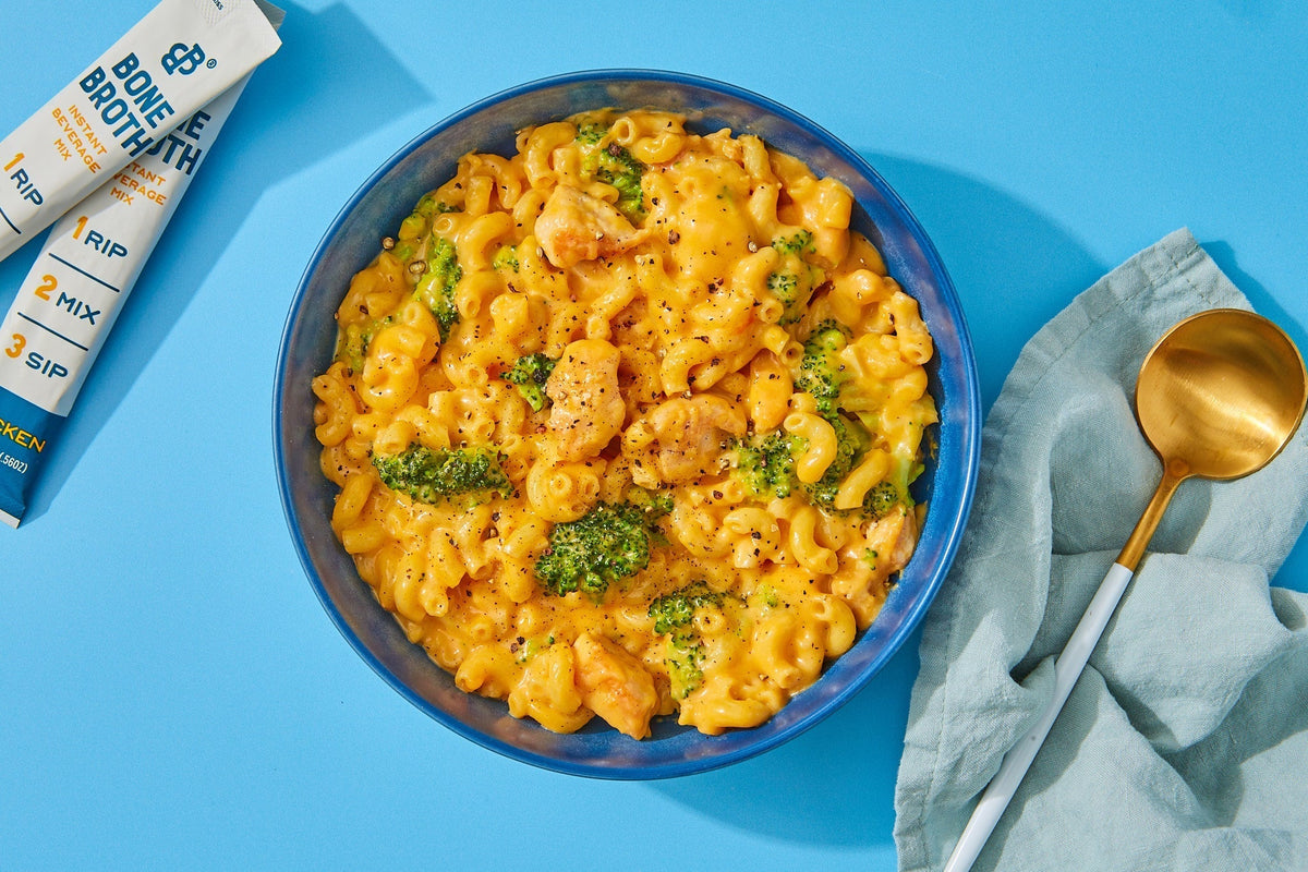 Chicken Broccoli Mac ‘N’ Cheese